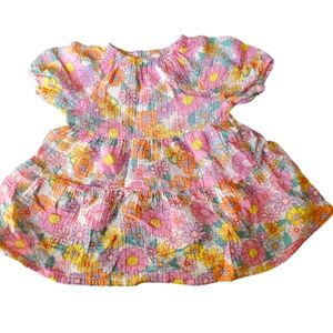 Wonder Nation flower Dress 18 months